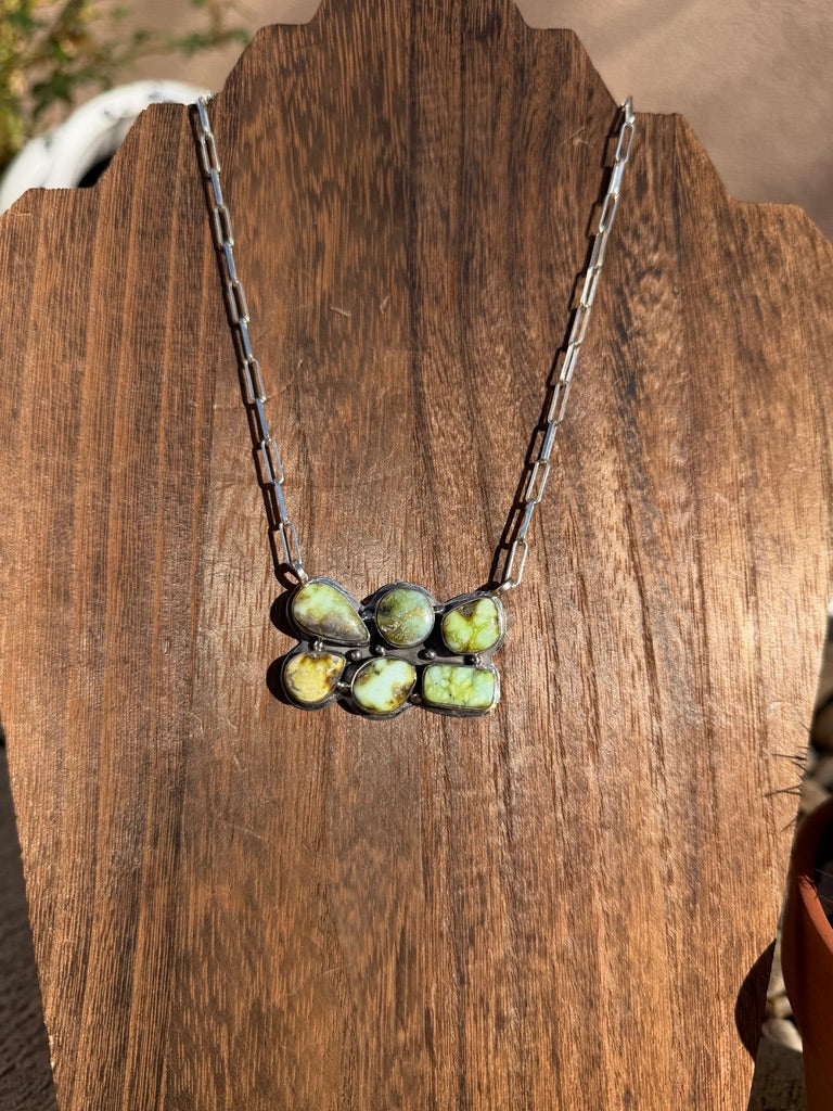 Palomino girl bar necklace 18"