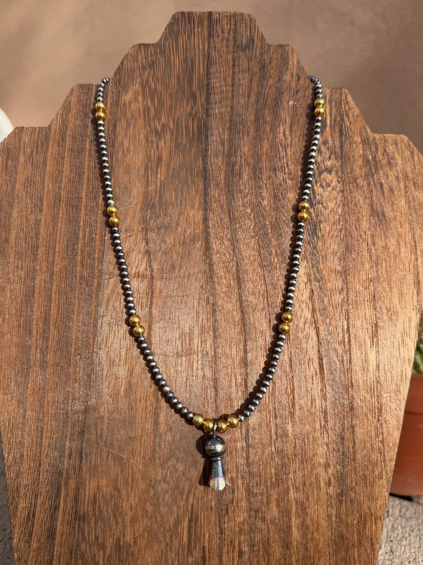 Pearls & Gold 18" 3mm