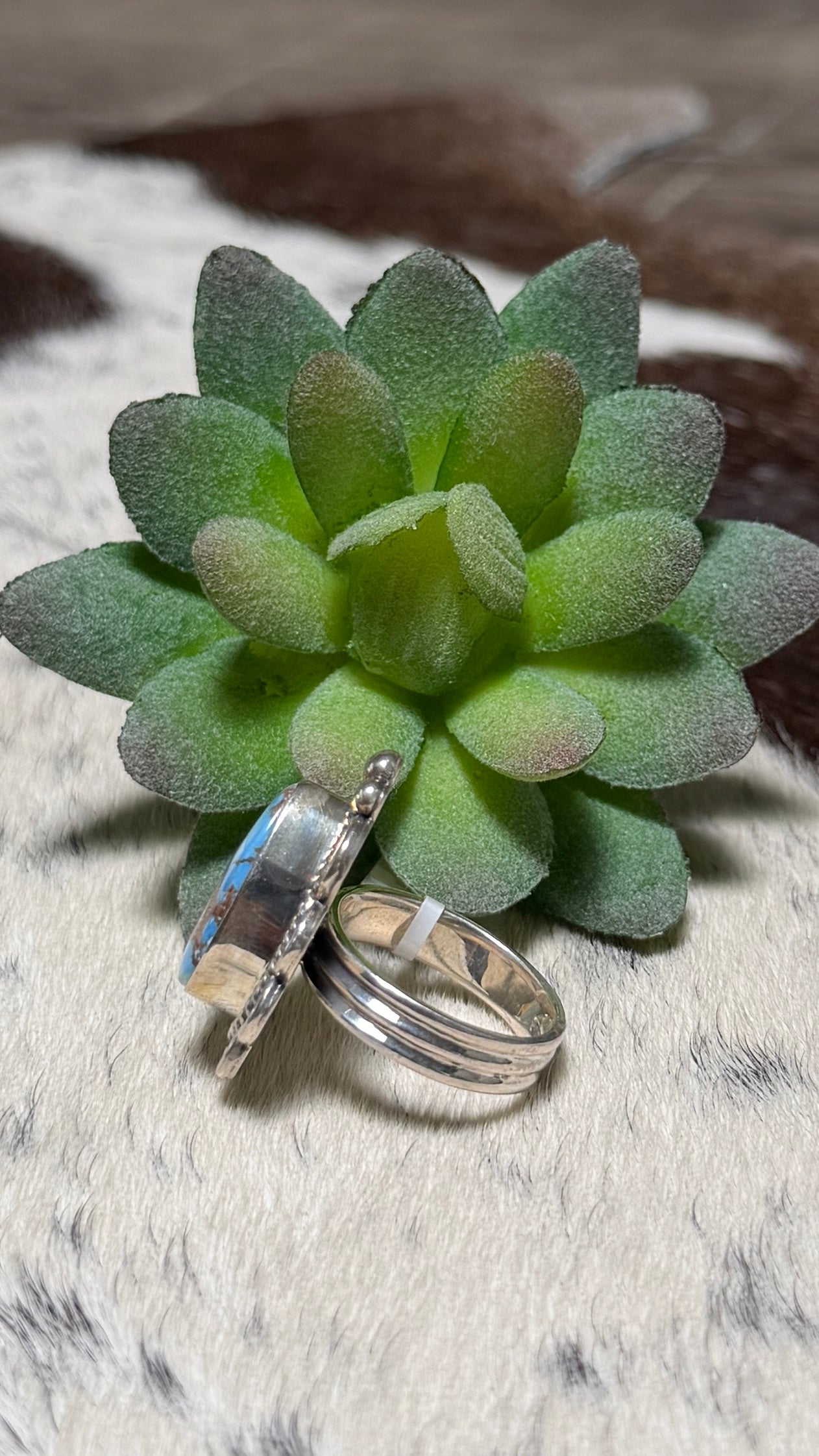 Golden Hills Tear Drop Ring, Size 7
