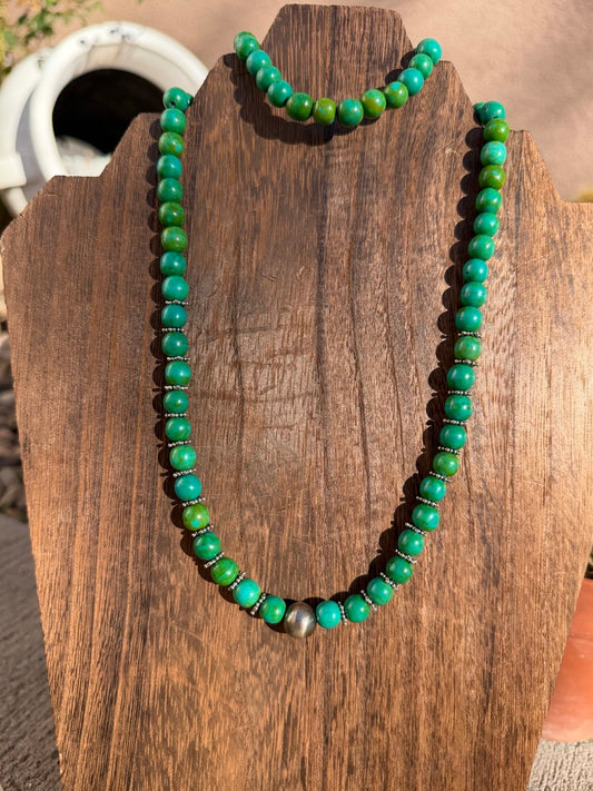 Grandma Cactus African TQ & Silver set