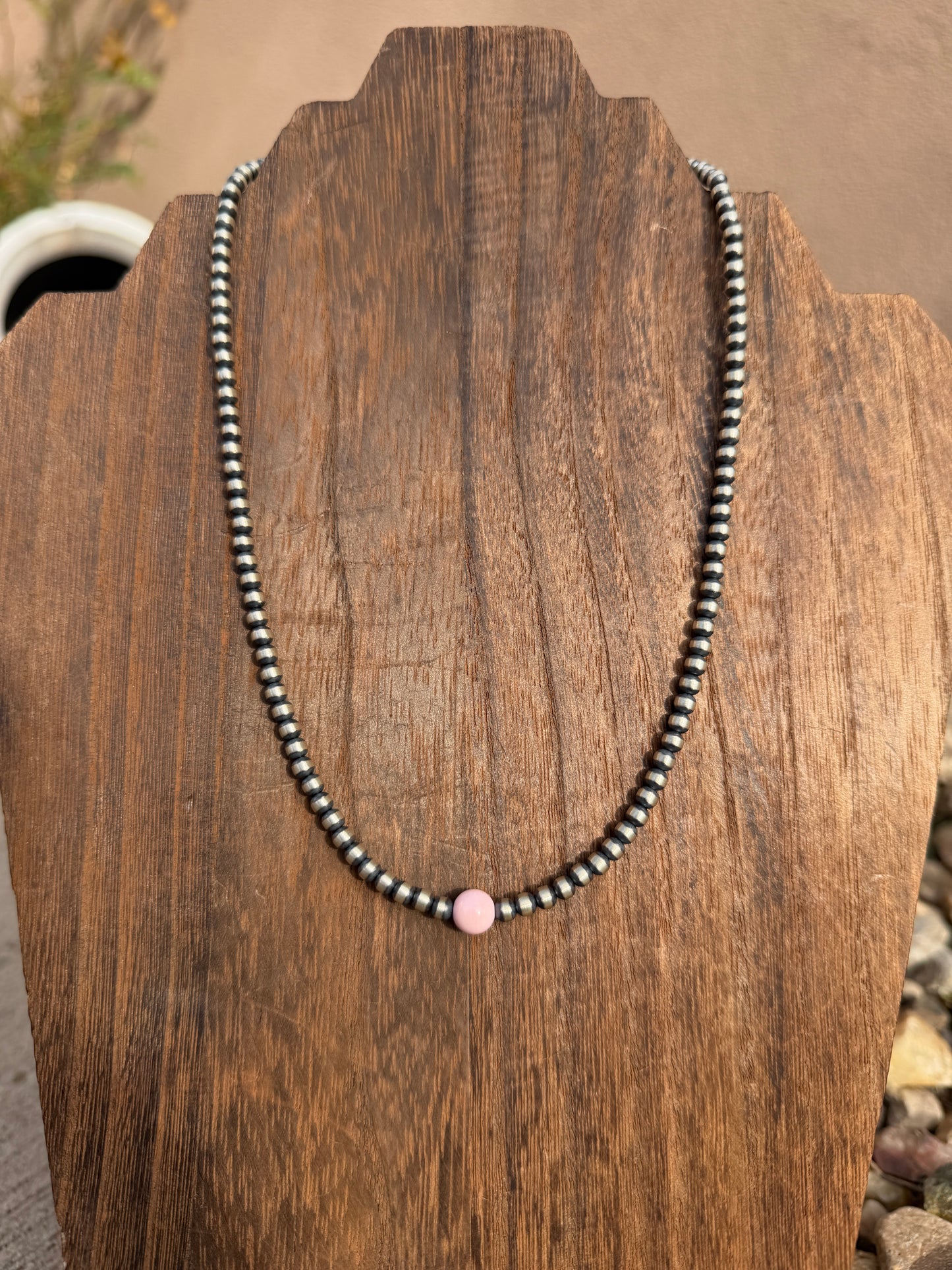 Pearls & Pink 18" 4mm