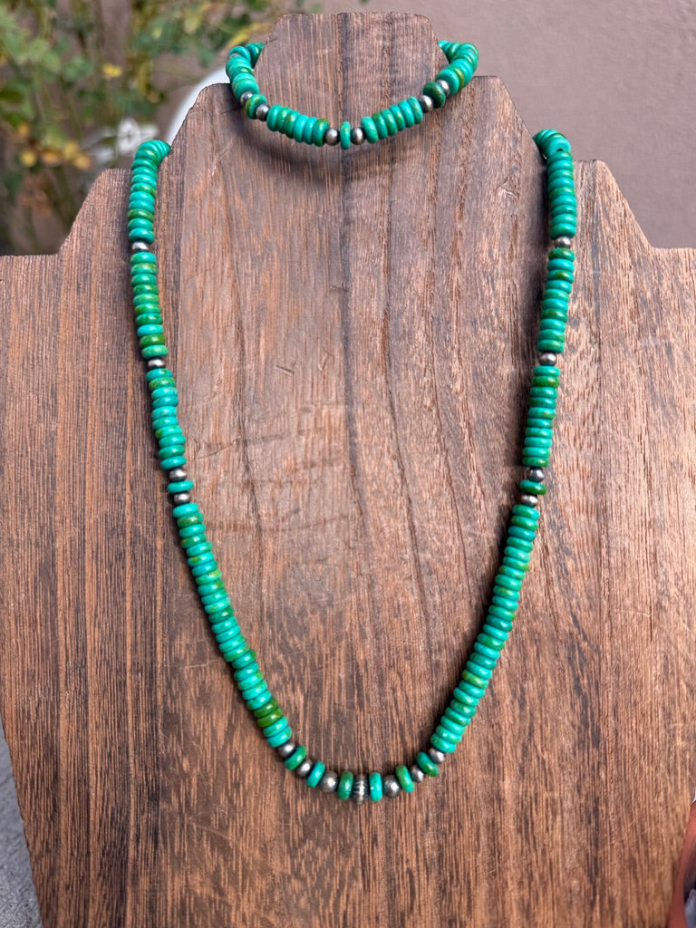 Grandma Cactus African TQ rondelle set