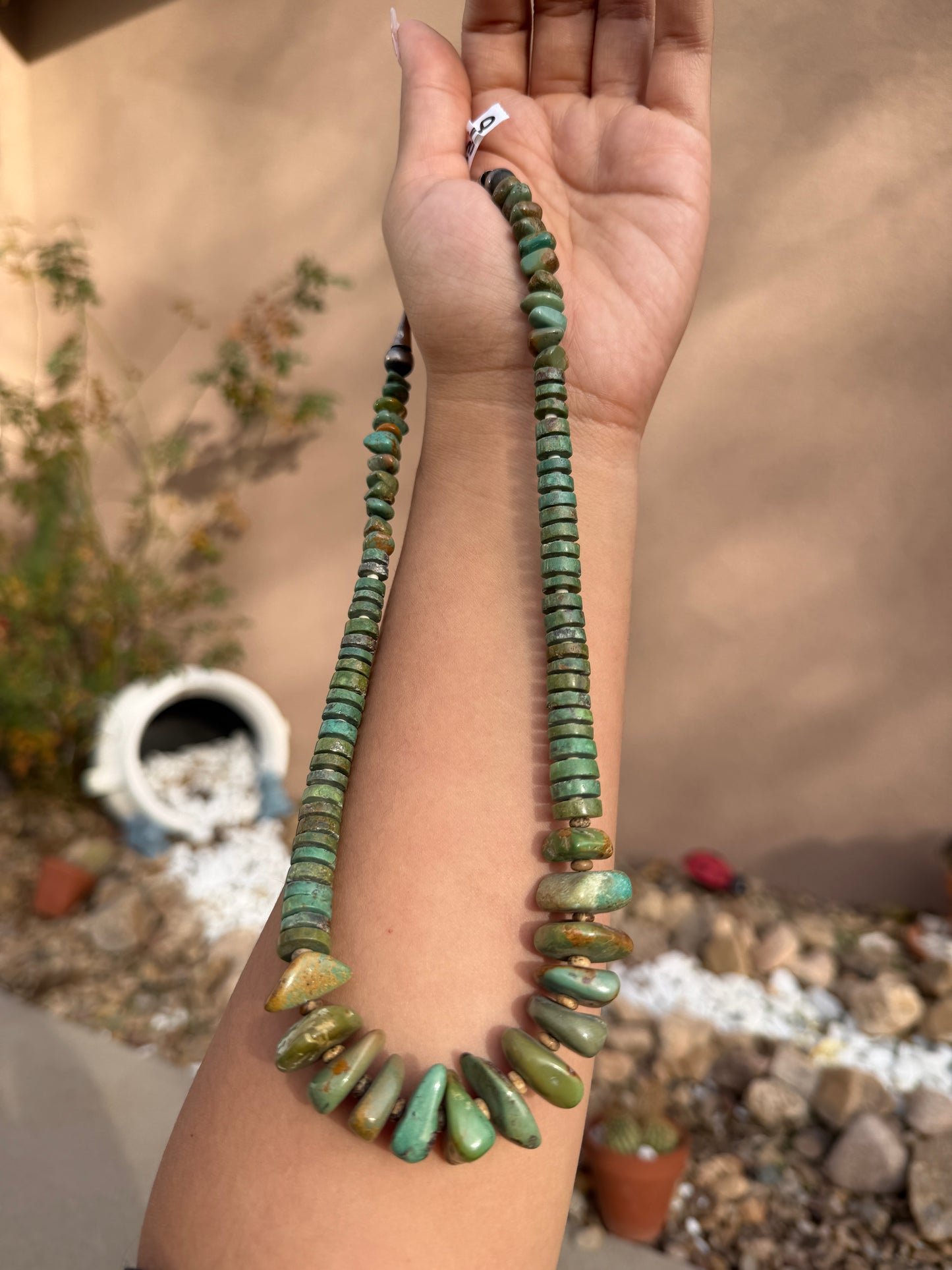 Chimney Butte Turquoise necklace 20"