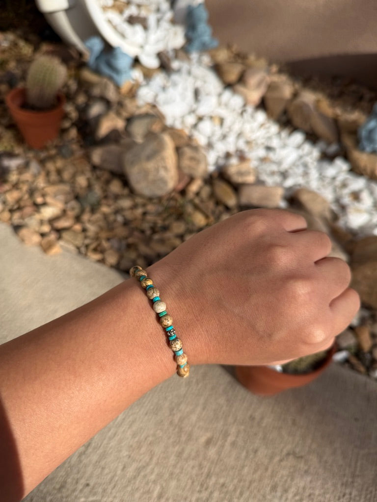 Grandma Cactus Jasper & TQ set