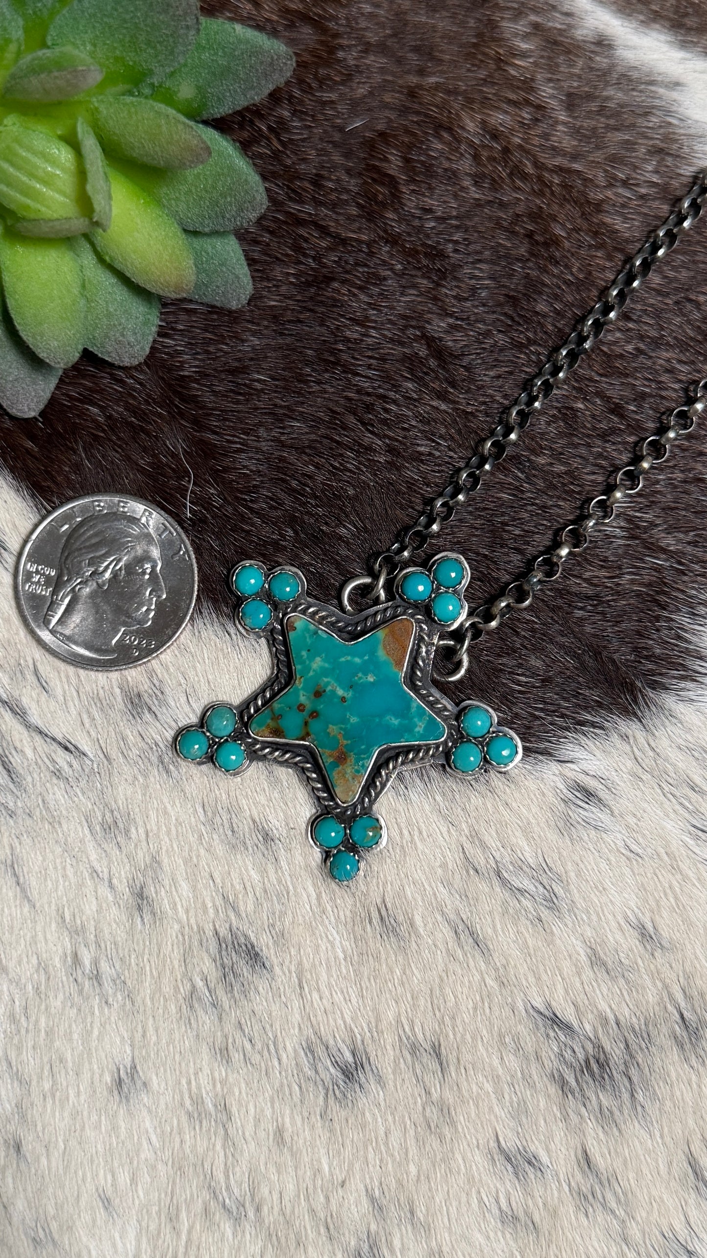 P. Williams TQ star necklace