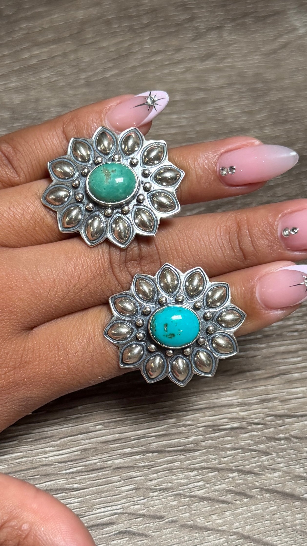 Jerald Francisco sunflower rings size 5