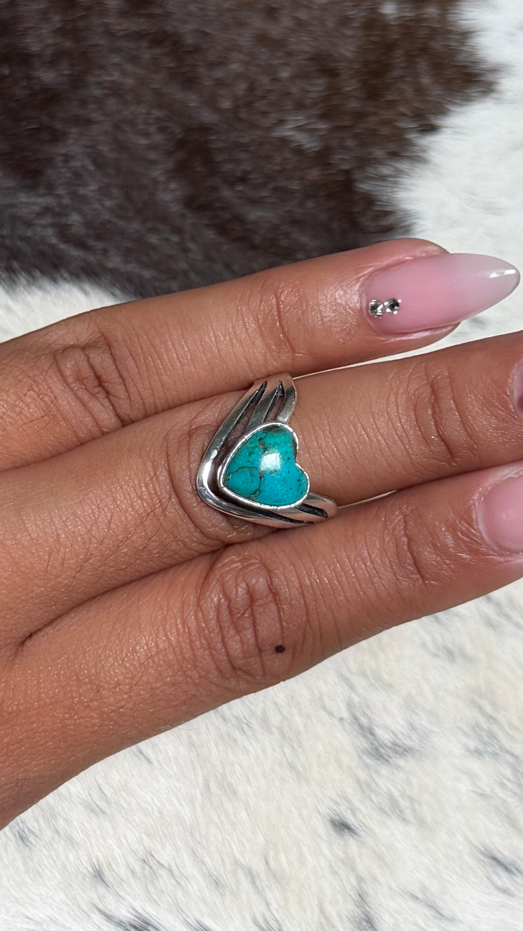 TQ heart ring size 5.5