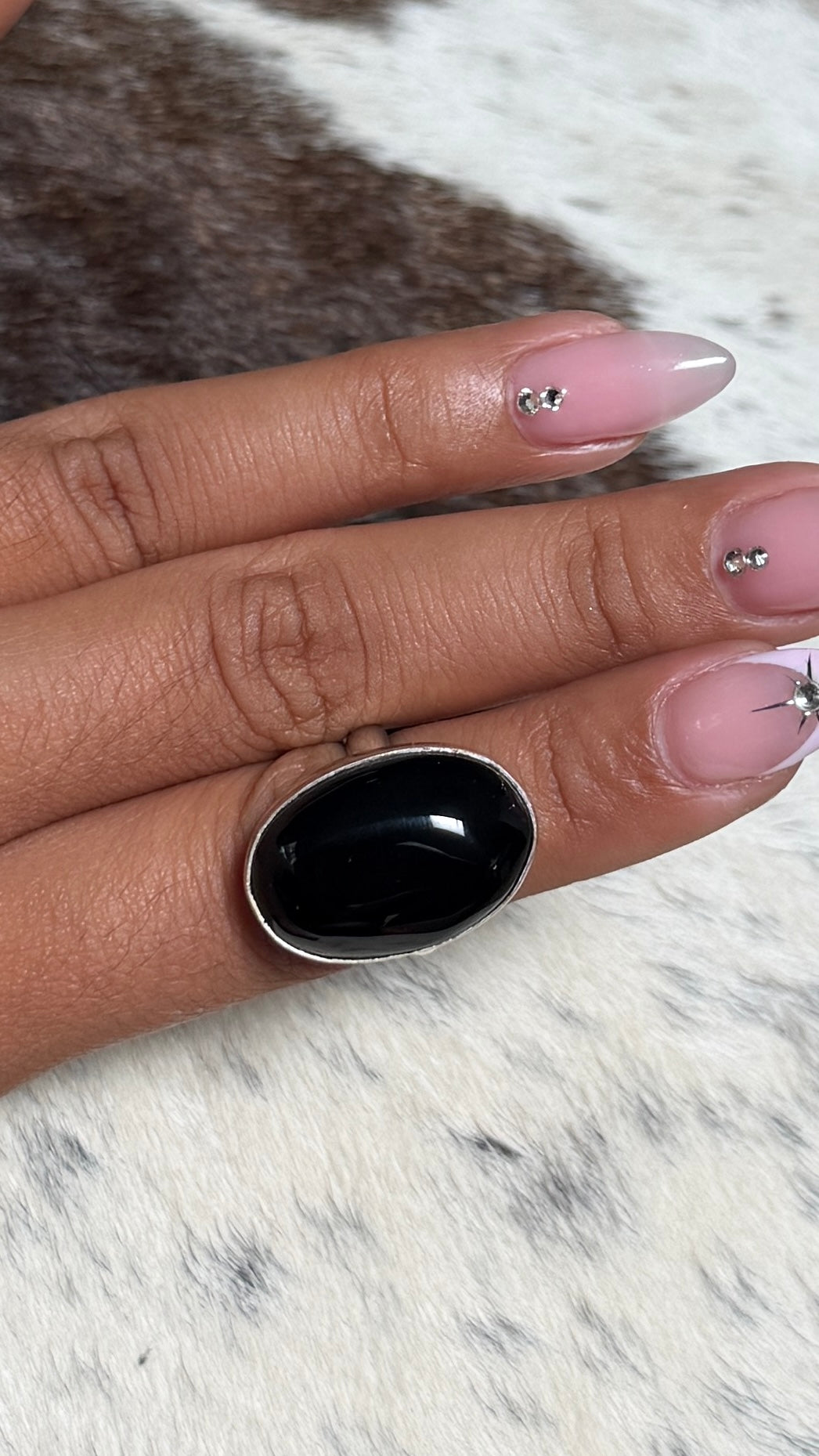 Medru Black Onyx ring size 5.5