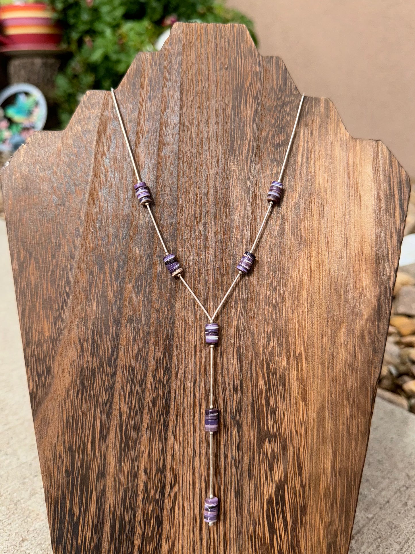 Wampum lariat