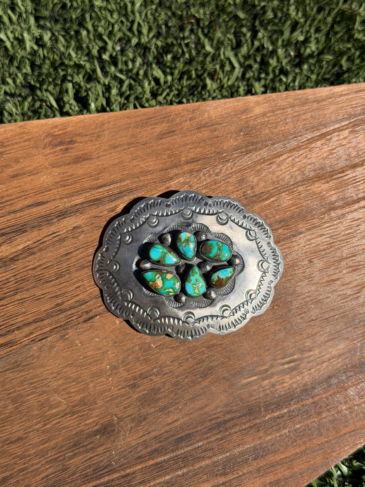 Chimney Butte Sonoran belt buckle