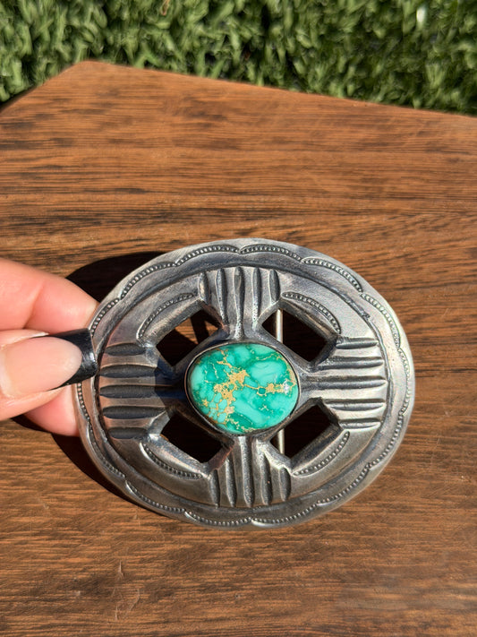 Chimney Butte Sonoran belt buckle