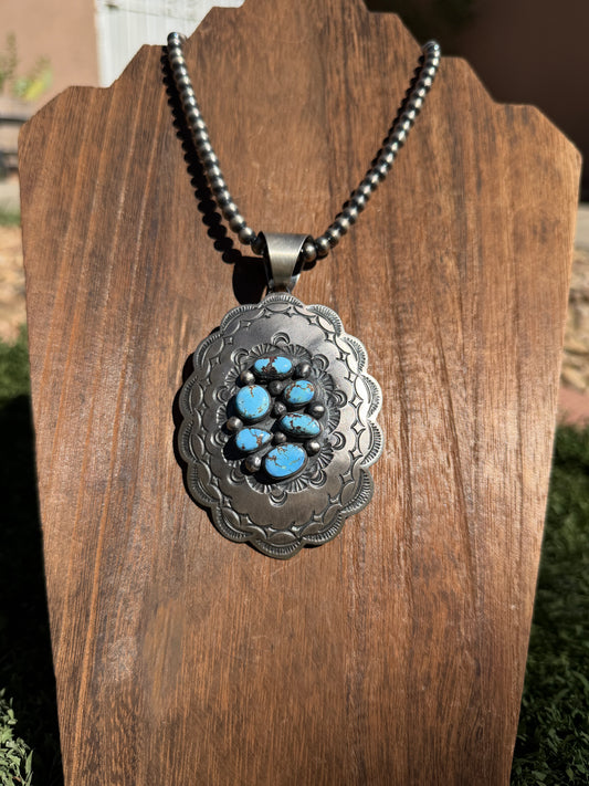 Chimney Butte multi Golden hills pendant