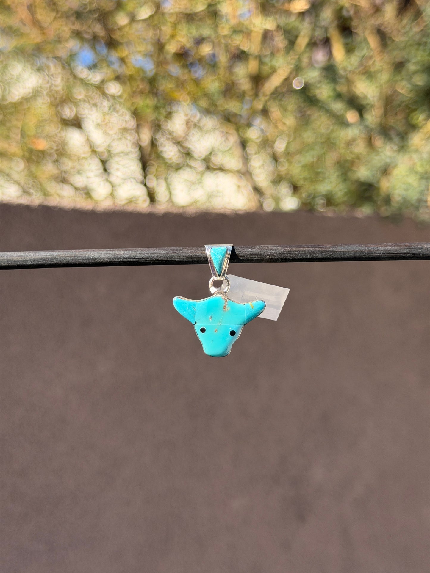 Cattle head pendant
