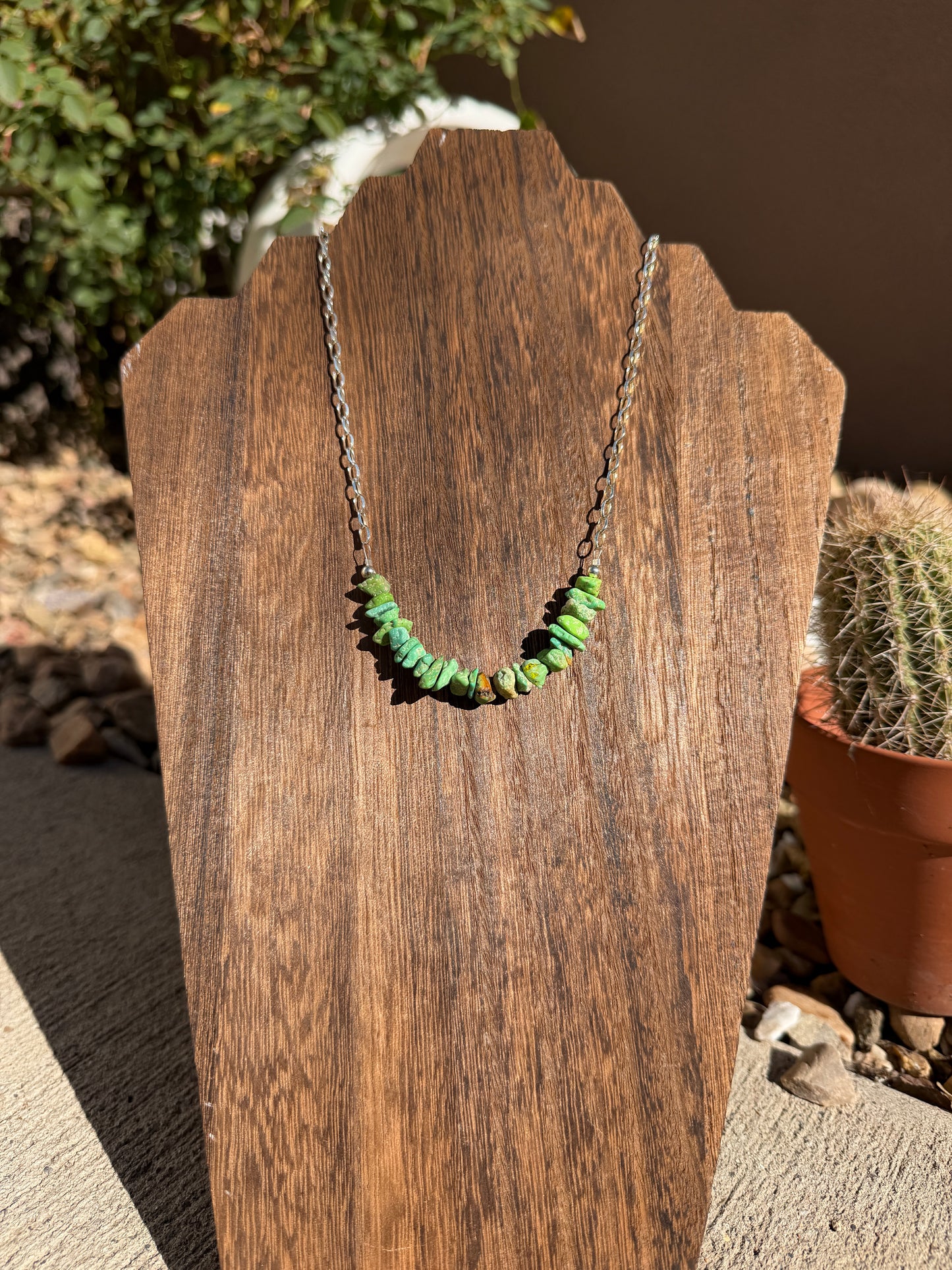 Pixie TQ chip necklace