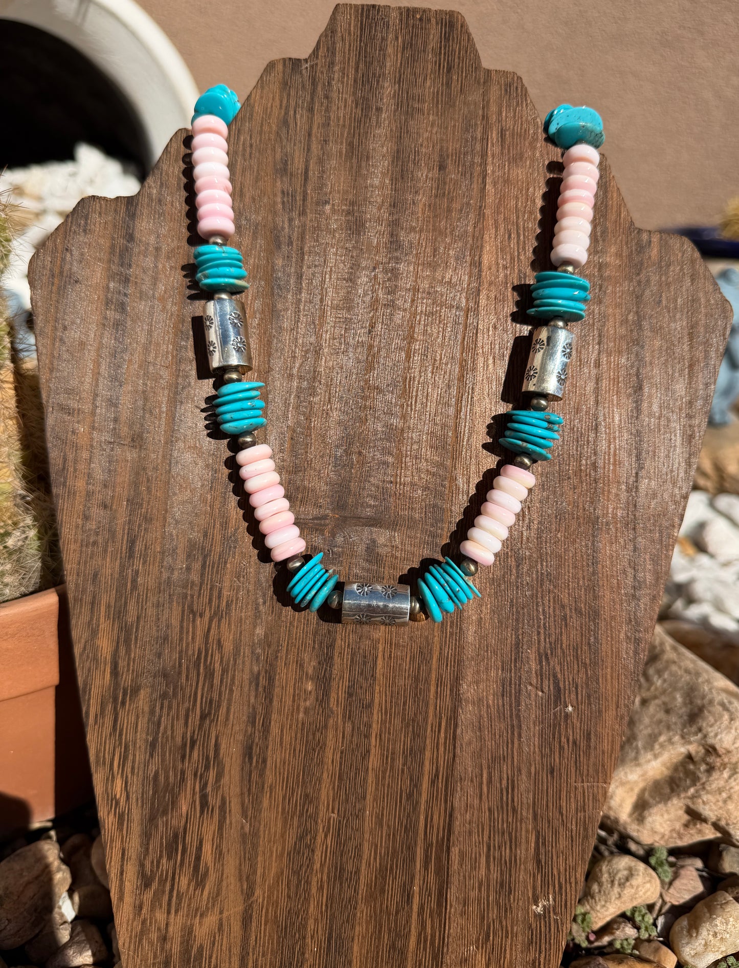 Pink, Turquoise & Barrels