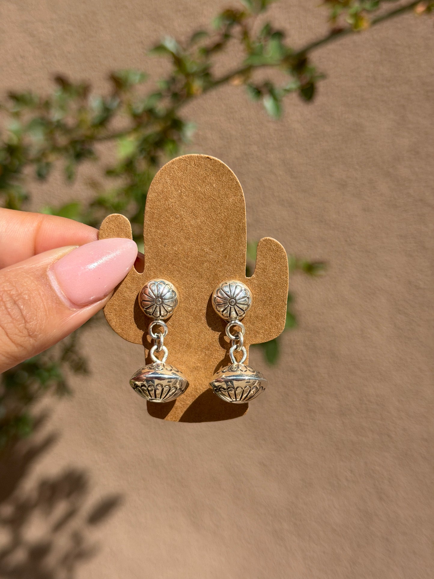 Marie Yazzie saucer dangles