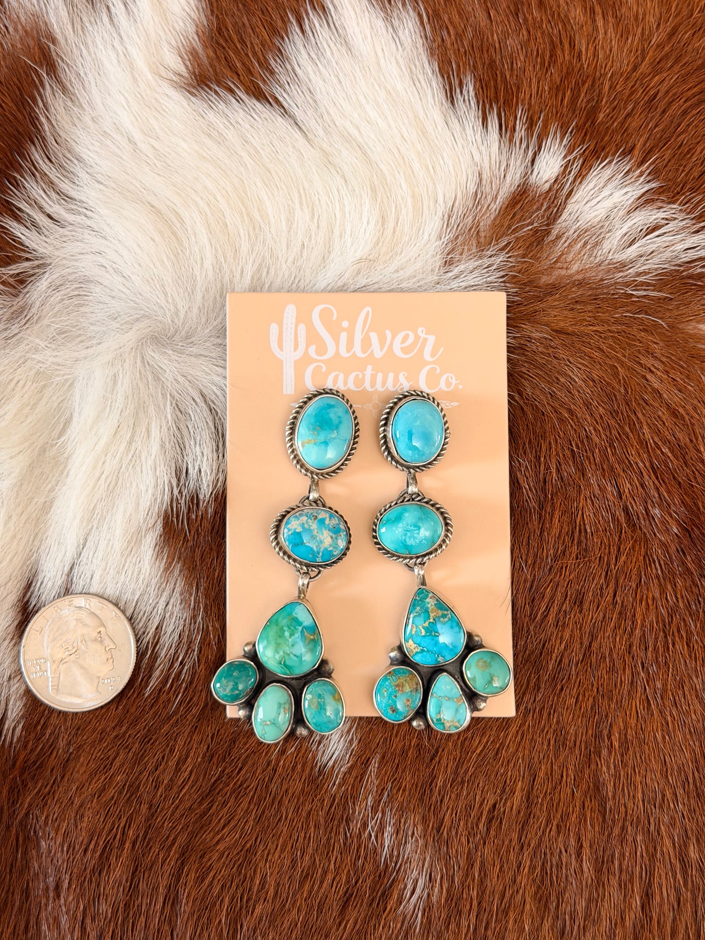 Hiram Largo Stud Dangle Earrings