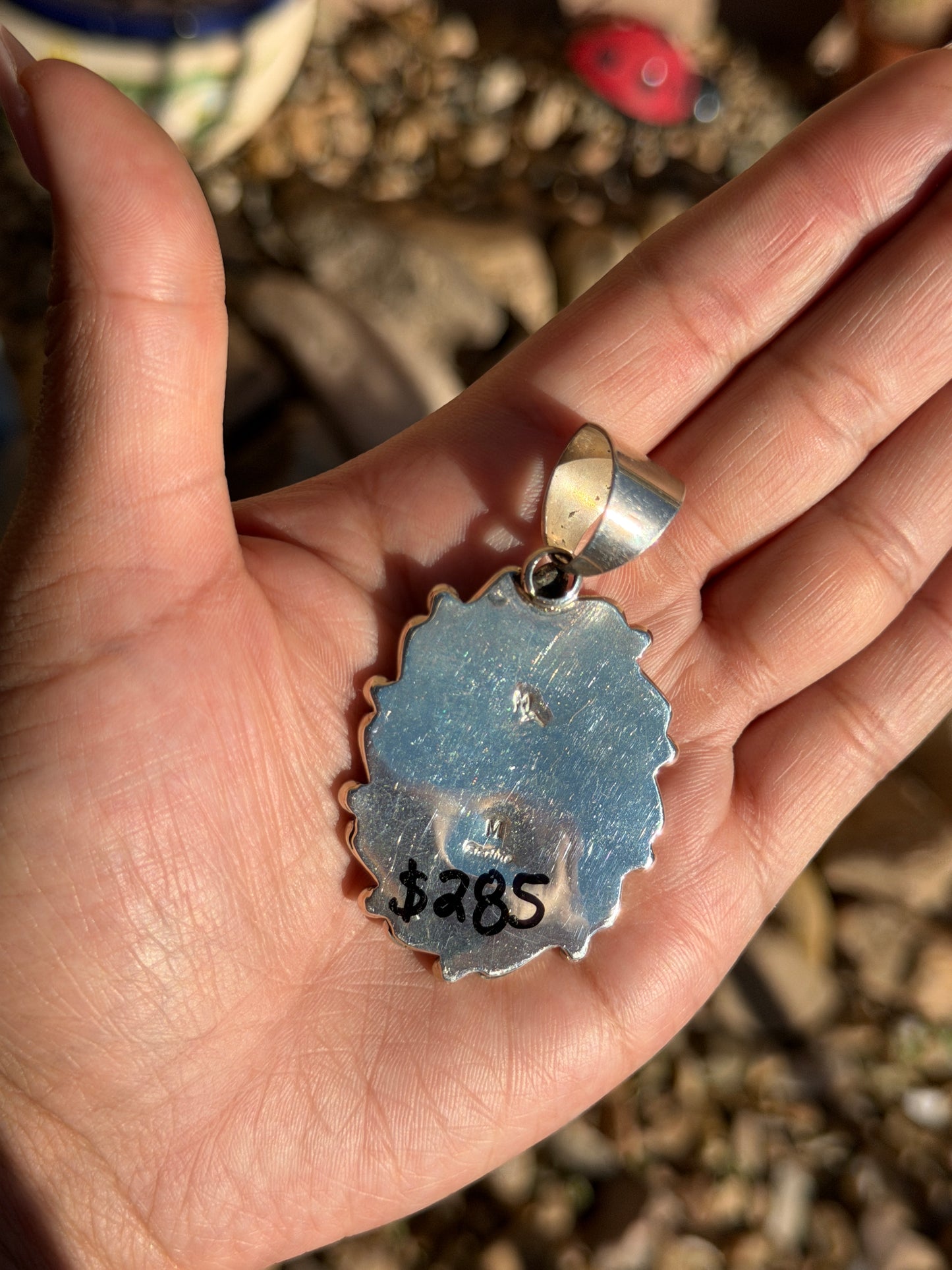 Medru Wild horse pendant