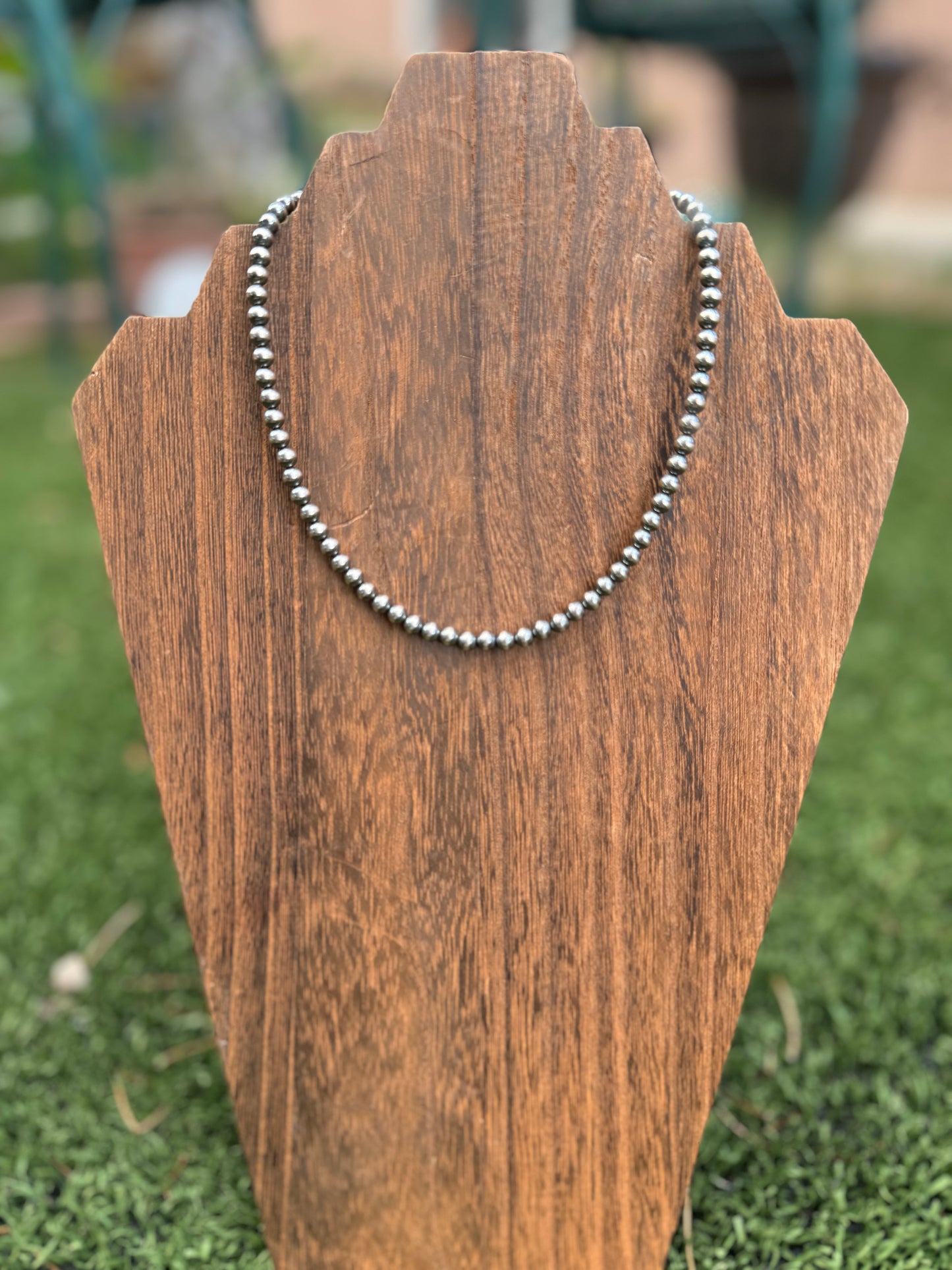 Silver pearl Necklace