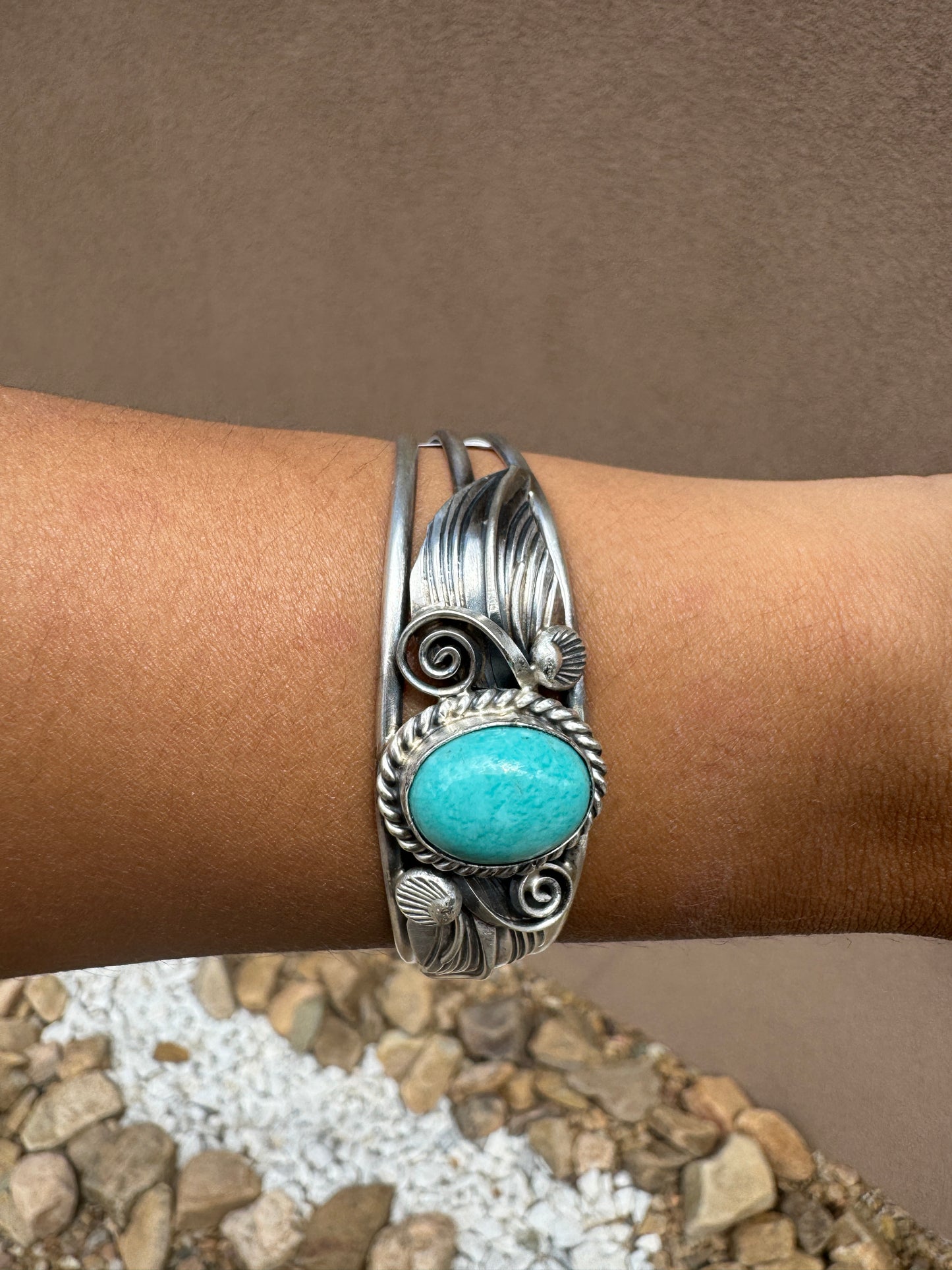 Silver & Turquoise cuff
