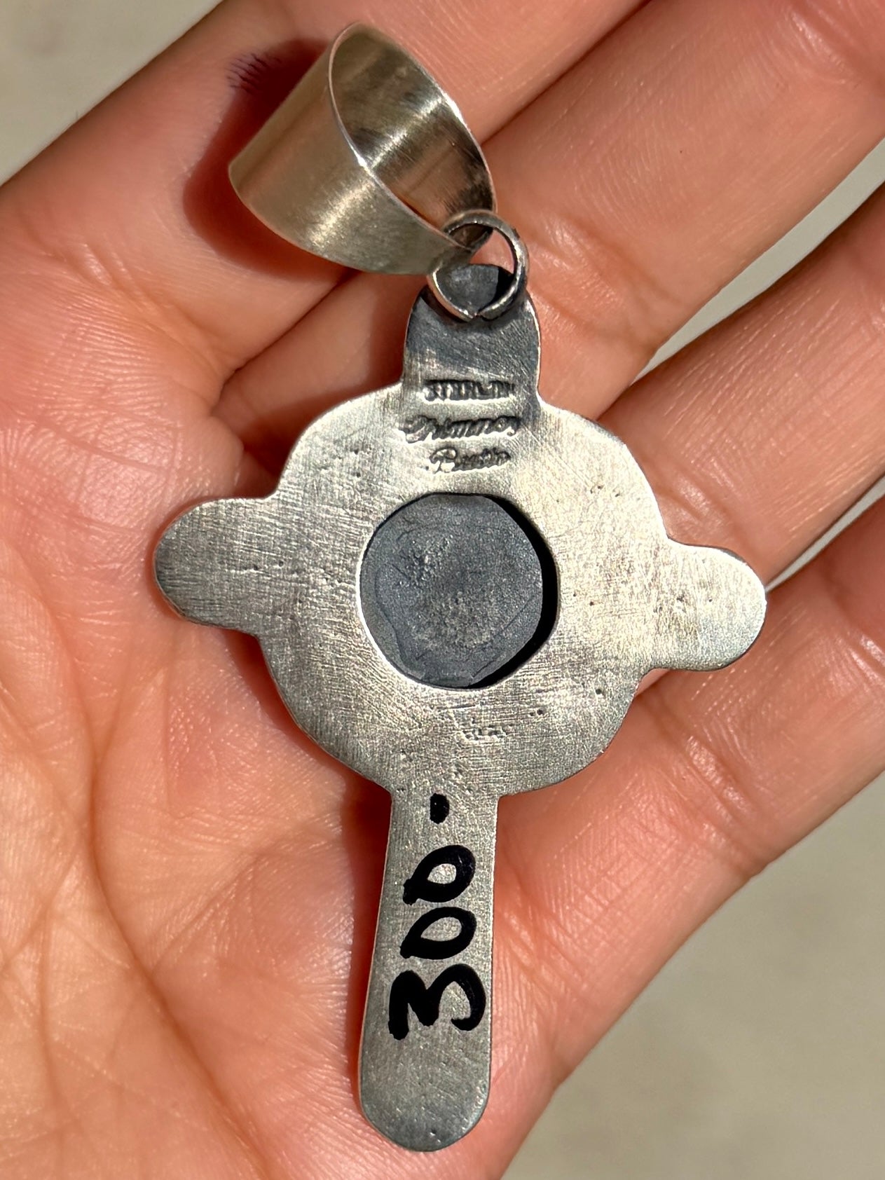 Chimney Butte cross pendant