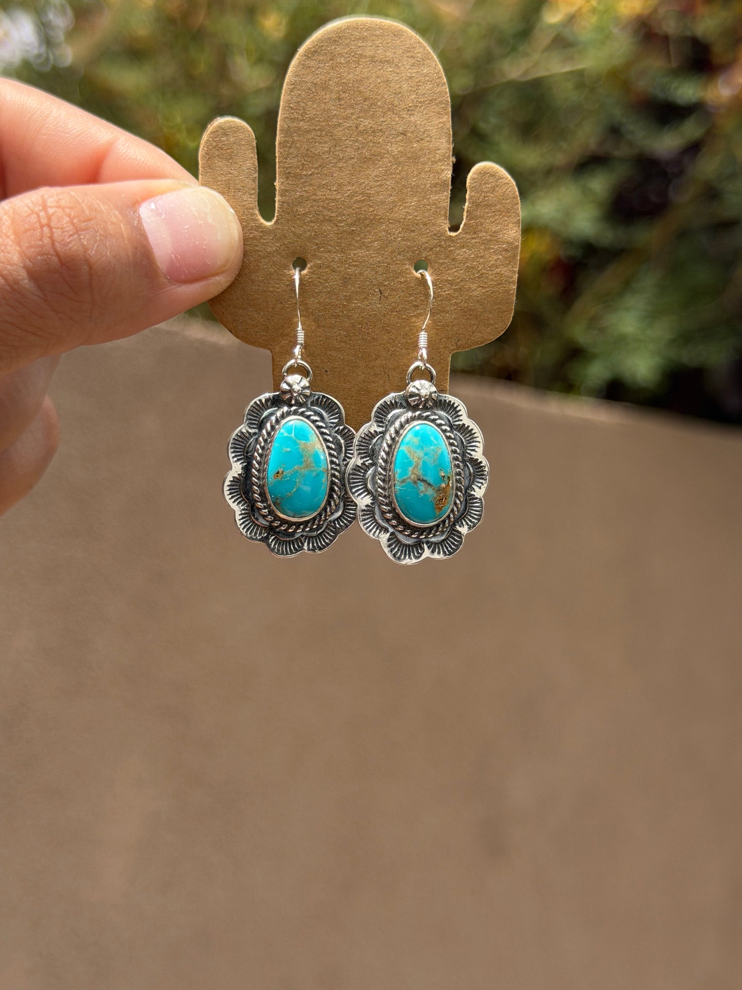 Annie McCray Turquoise earrings