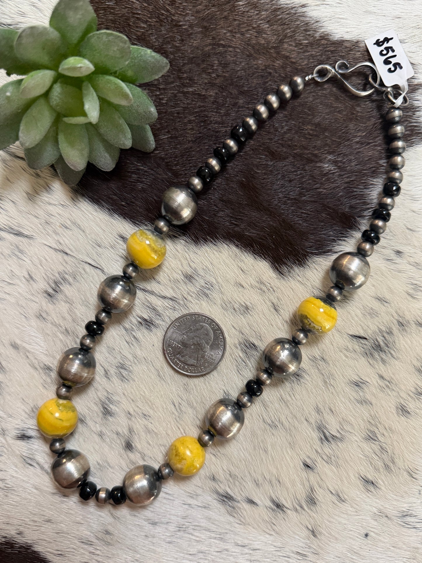 Chimney Butte pearls & Bumble Bee