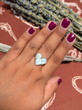 Mother of Pearl Heart Ring