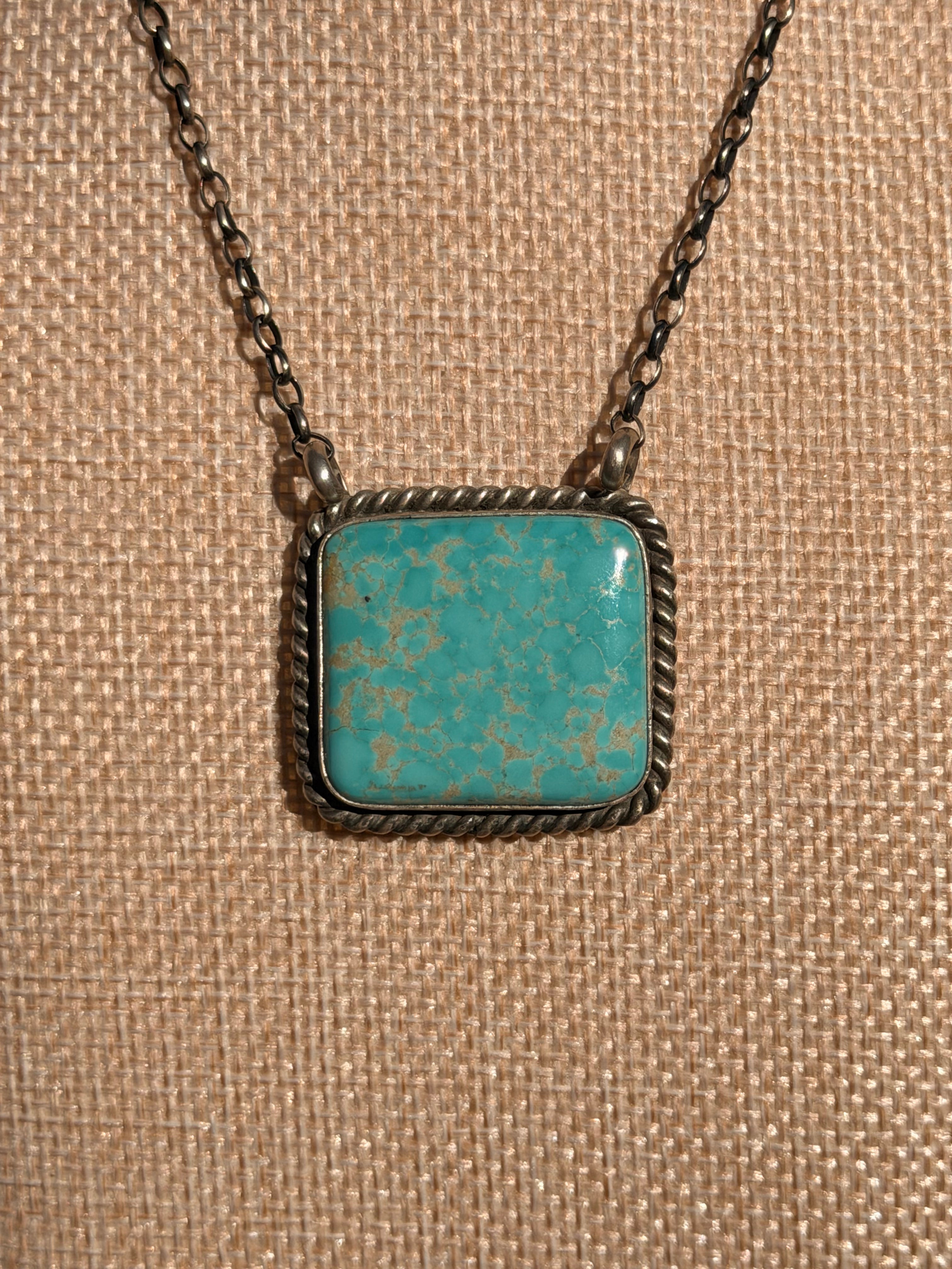 Augustine Largo Kingman Bar Necklace