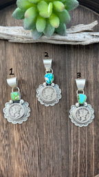Harlod Joe Liberty Sonoran pendants