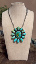 Sonoran Gold Cluster Bar Necklace