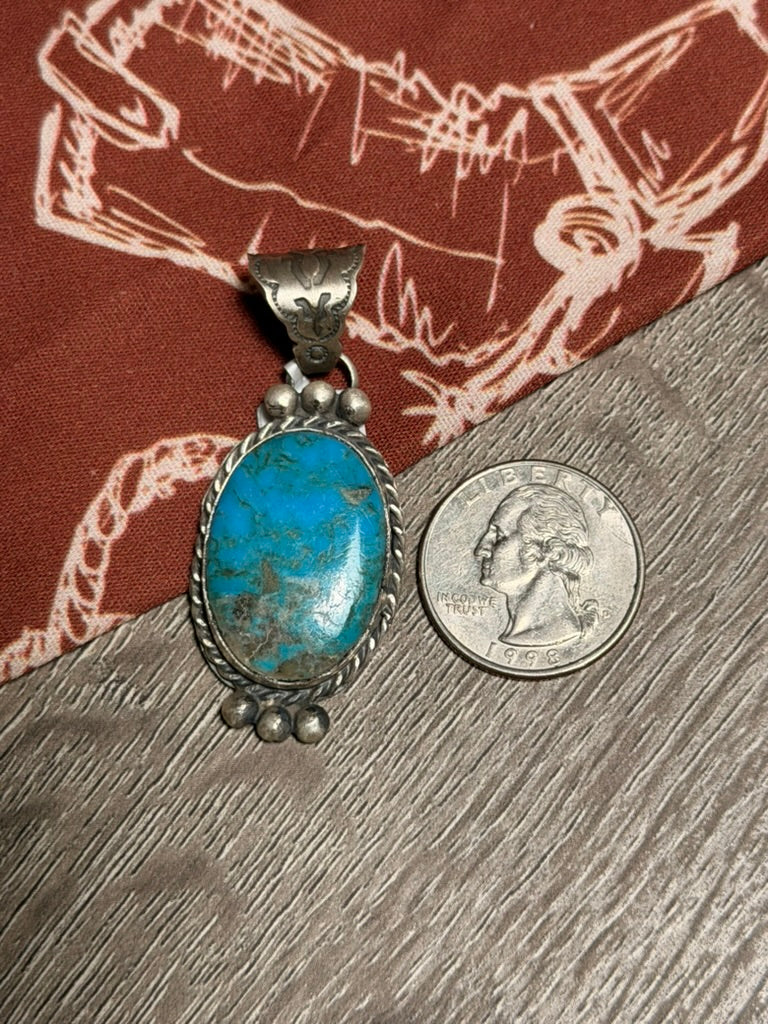 Philbert Nez Kingman Pendant