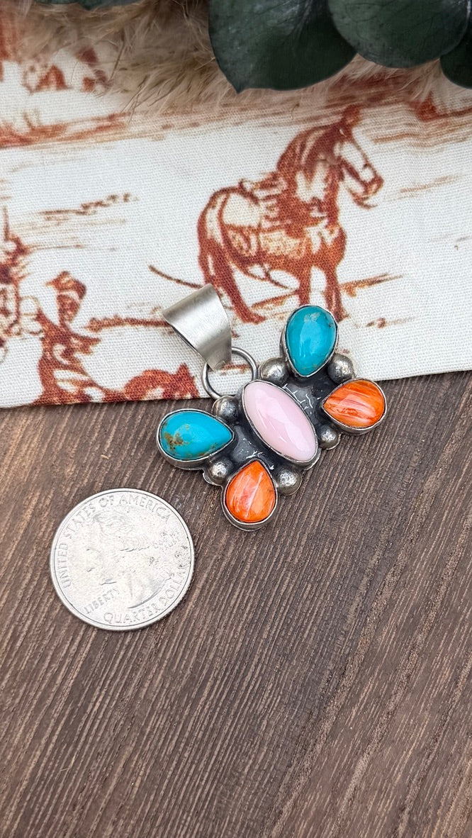 Harold Joe Multi Stone Butterfly