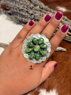 Kee J. Sonoran Gold Cluster Rings