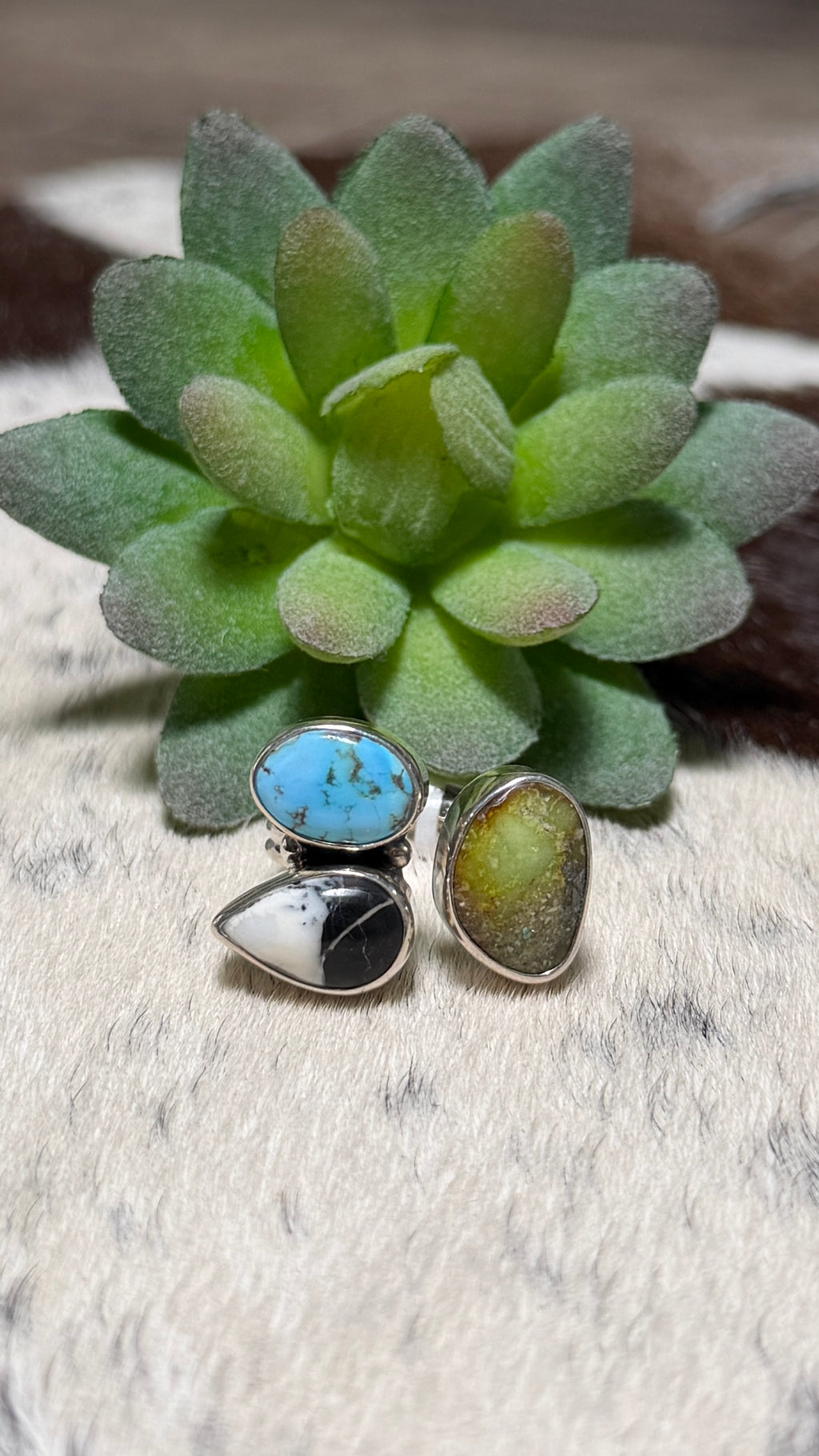 Multi Stone Ring, Size 7