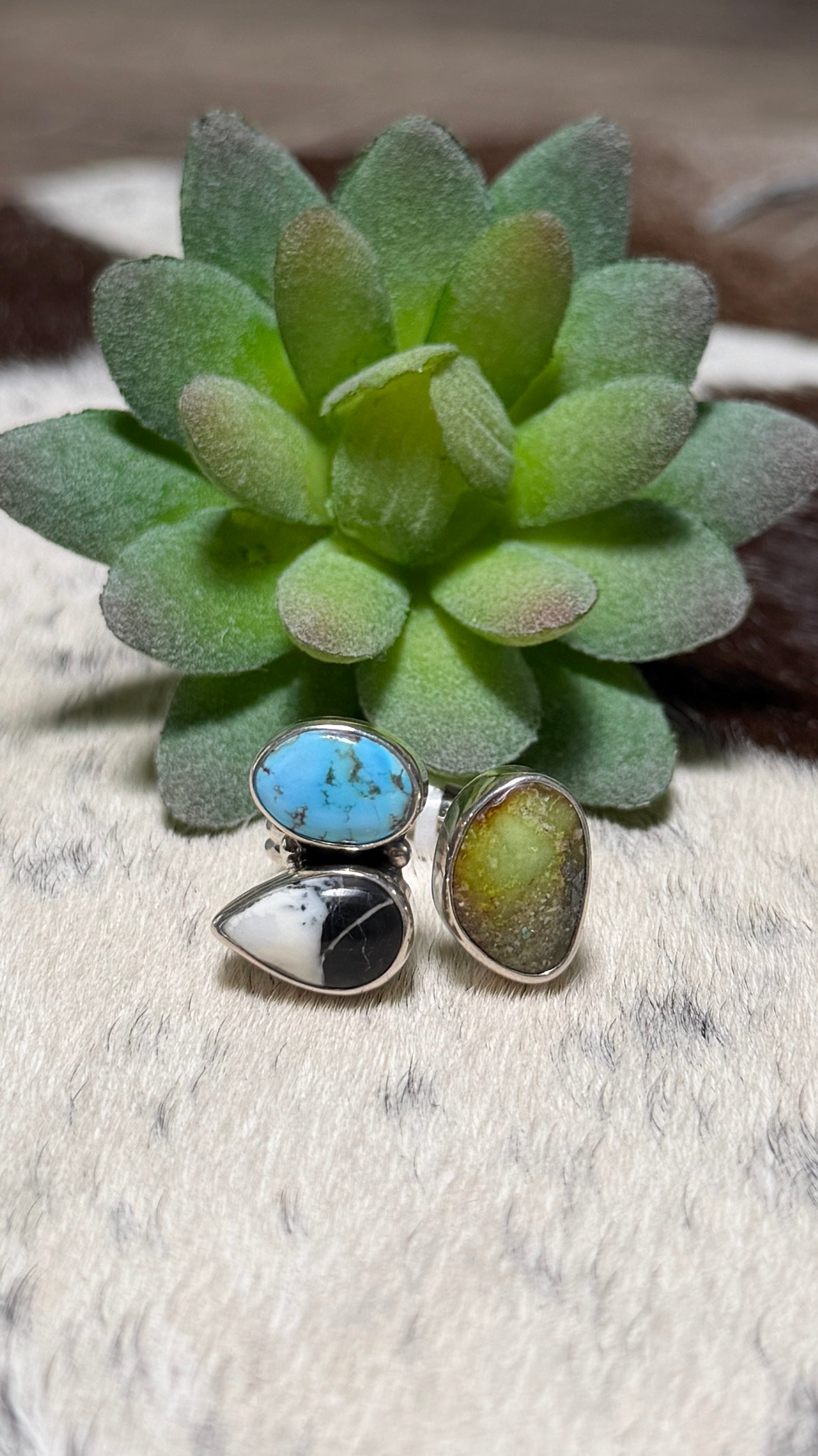 Multi Stone Ring, Size 7