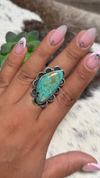 Medru Turquoise Ring Size 7