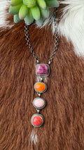 Letricia Largo Multi stone lariat