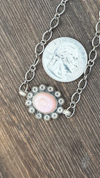 Pink Conch choker