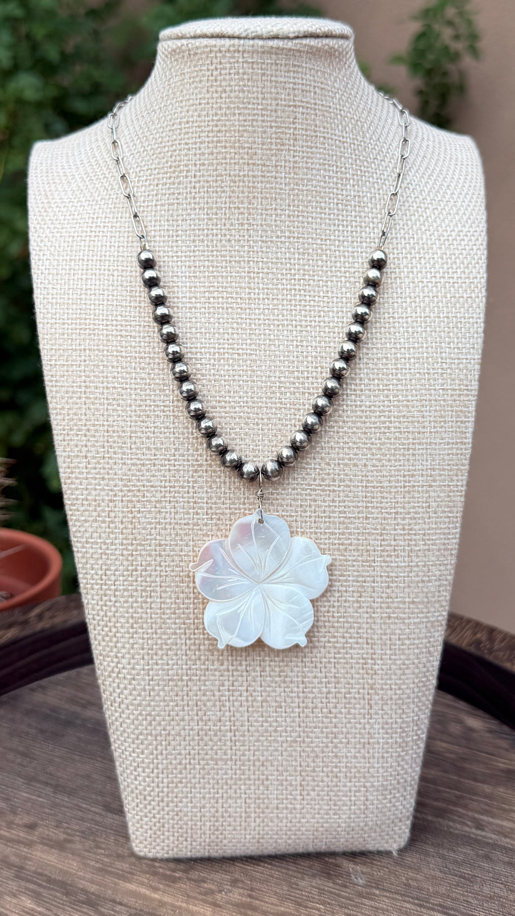 Mother of pearl & pearls