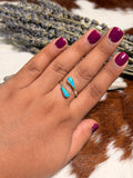 Zuni Kingman bypass Ring