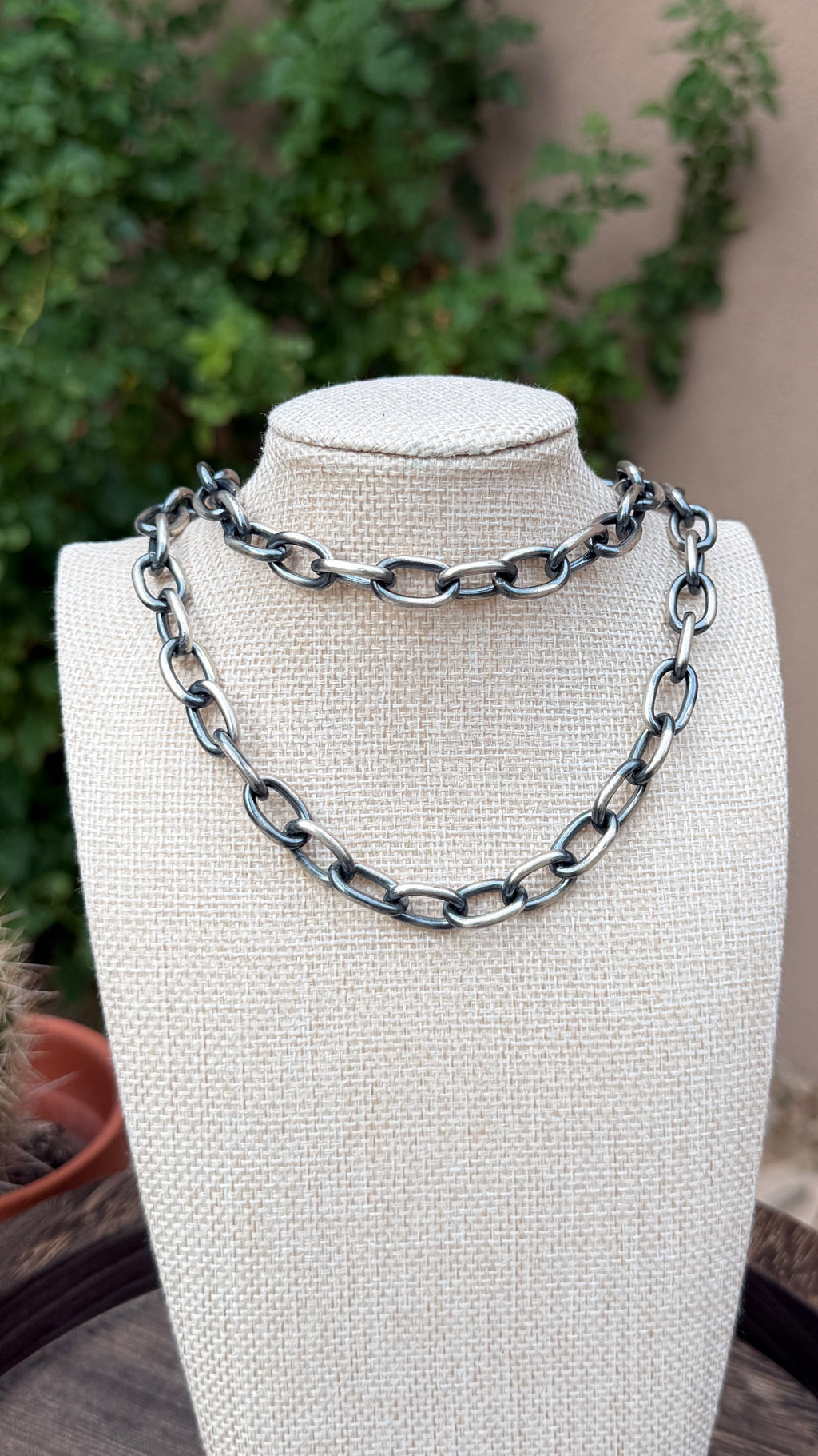 Chimney Butte silver chains