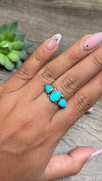 Maranda Ramone Turquoise Ring, Size 8