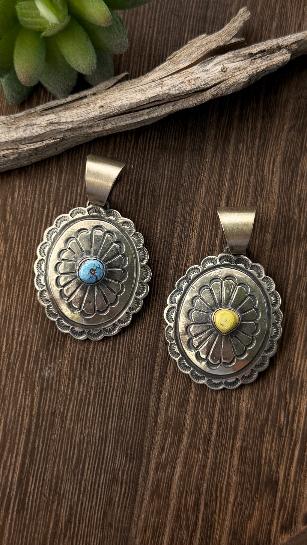 Chimney Butte Concho Pendants