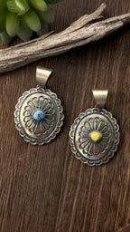 Chimney Butte Concho Pendants