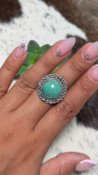 Emerald Valley Turquoise Ring, Size 7