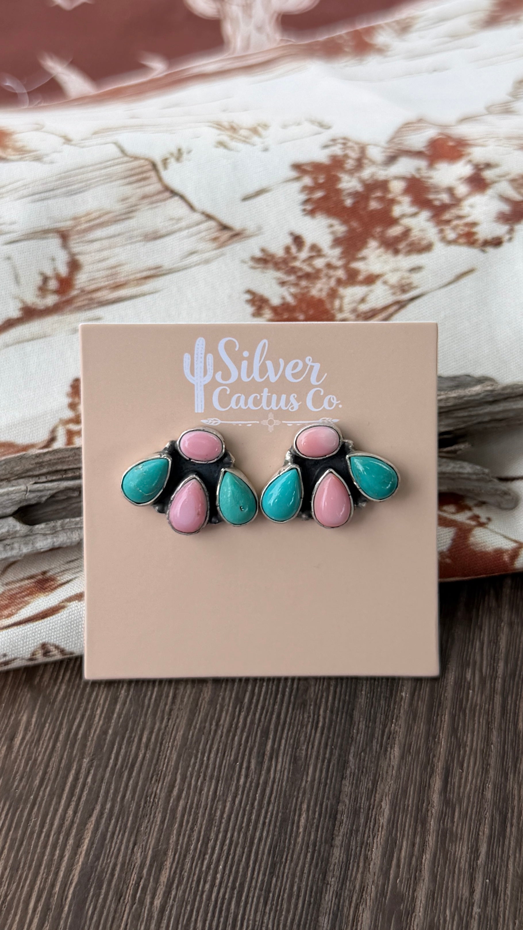 Marcella James Kingman & pink cluster