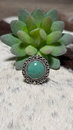 Emerald Valley Turquoise Ring, Size 7