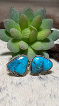 Bucky Belin Double Turquoise Ring