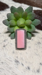 Pink Conch Ring, Size 7